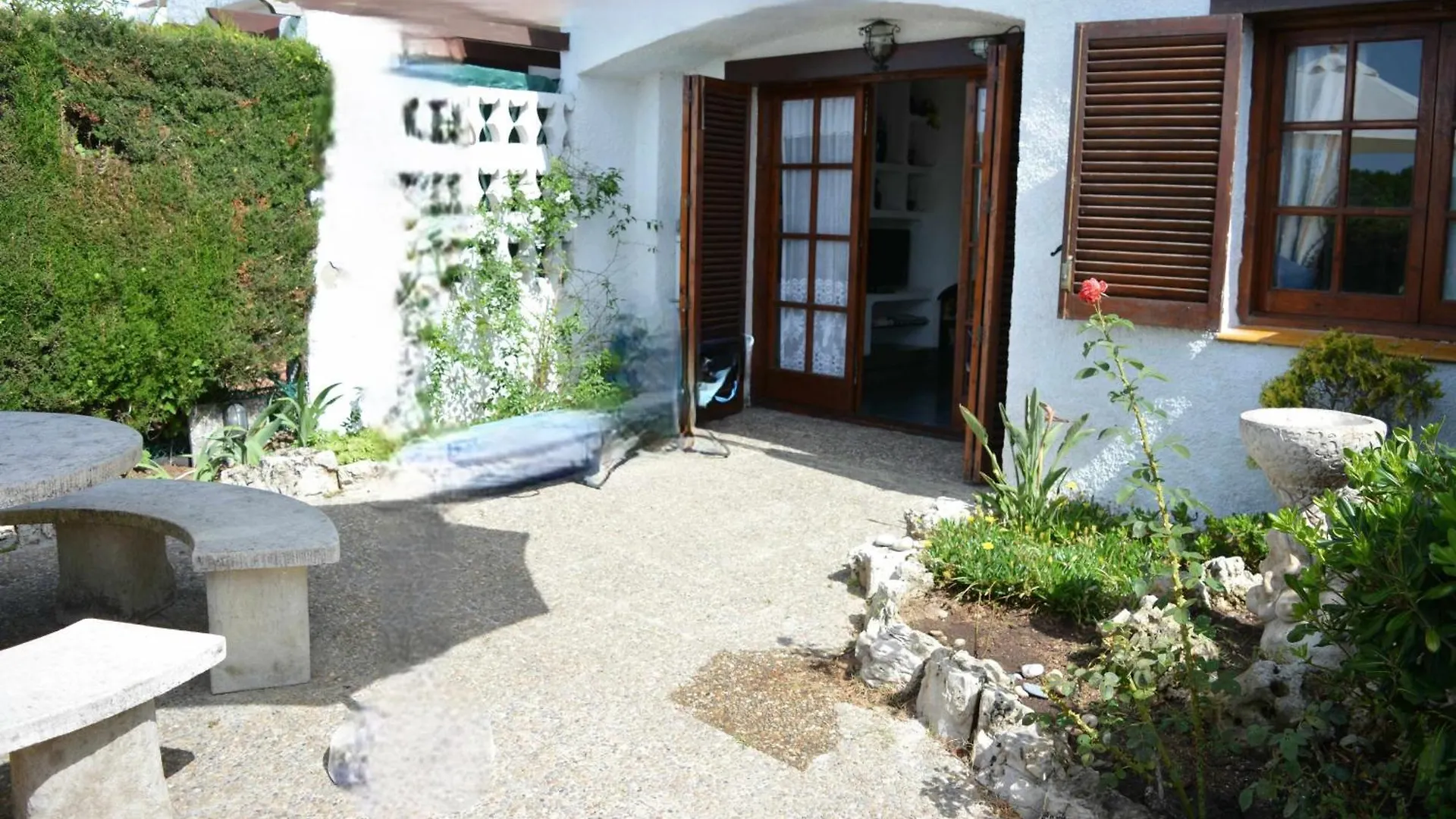 Casa Adosada Con Jardin Y Piscina 또사데마르 펜션